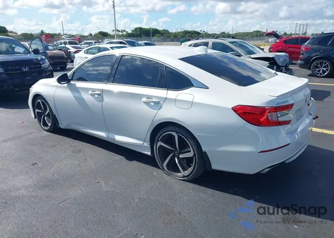 2019 Honda Accord Sport from USA, damaged, VIN 1HGCV1F37KA130085